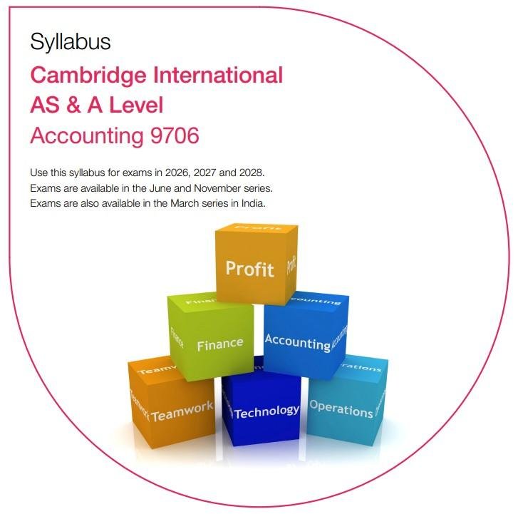 Cambridge International
AS & A Level
Accounting experienced tutors